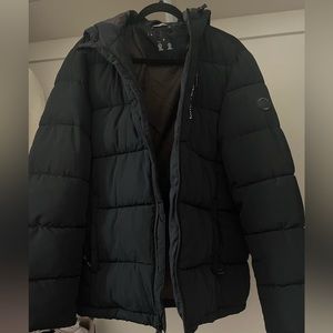 Puffer jacket black nautica